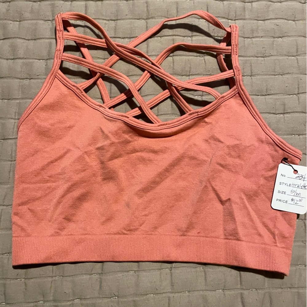 Zenana bralette size medium new with tags